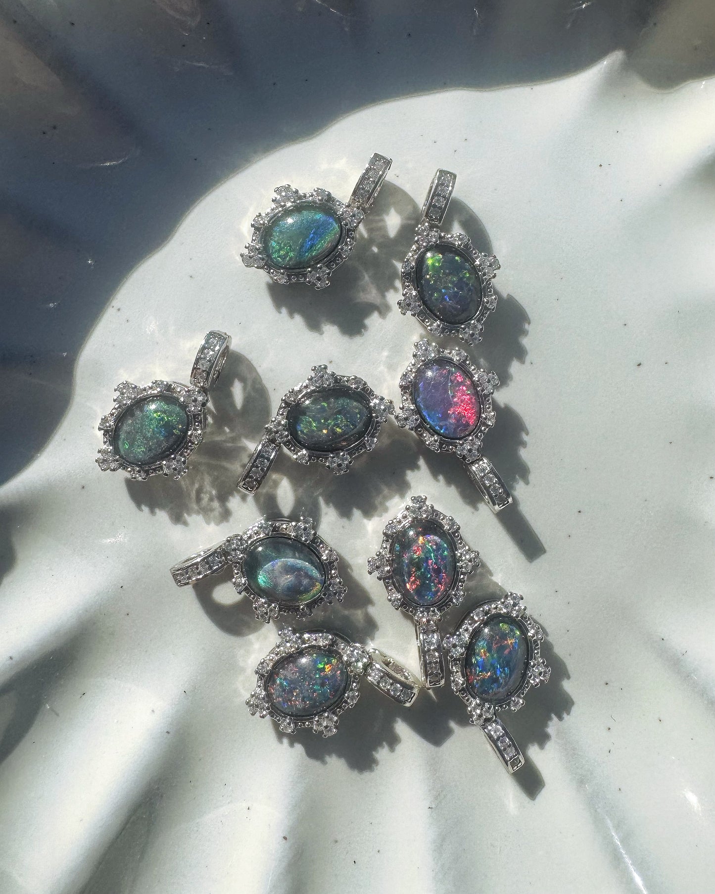 One-of-a-Kind Australian Opal Necklace