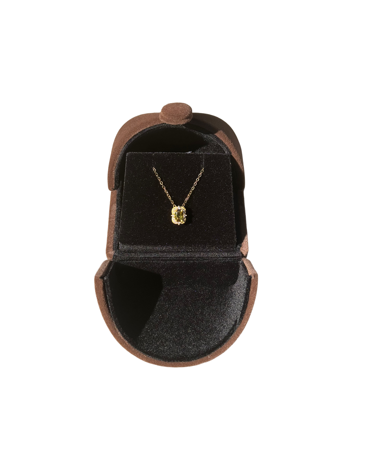 Enchanted Mirror Tourmaline Silver Necklace