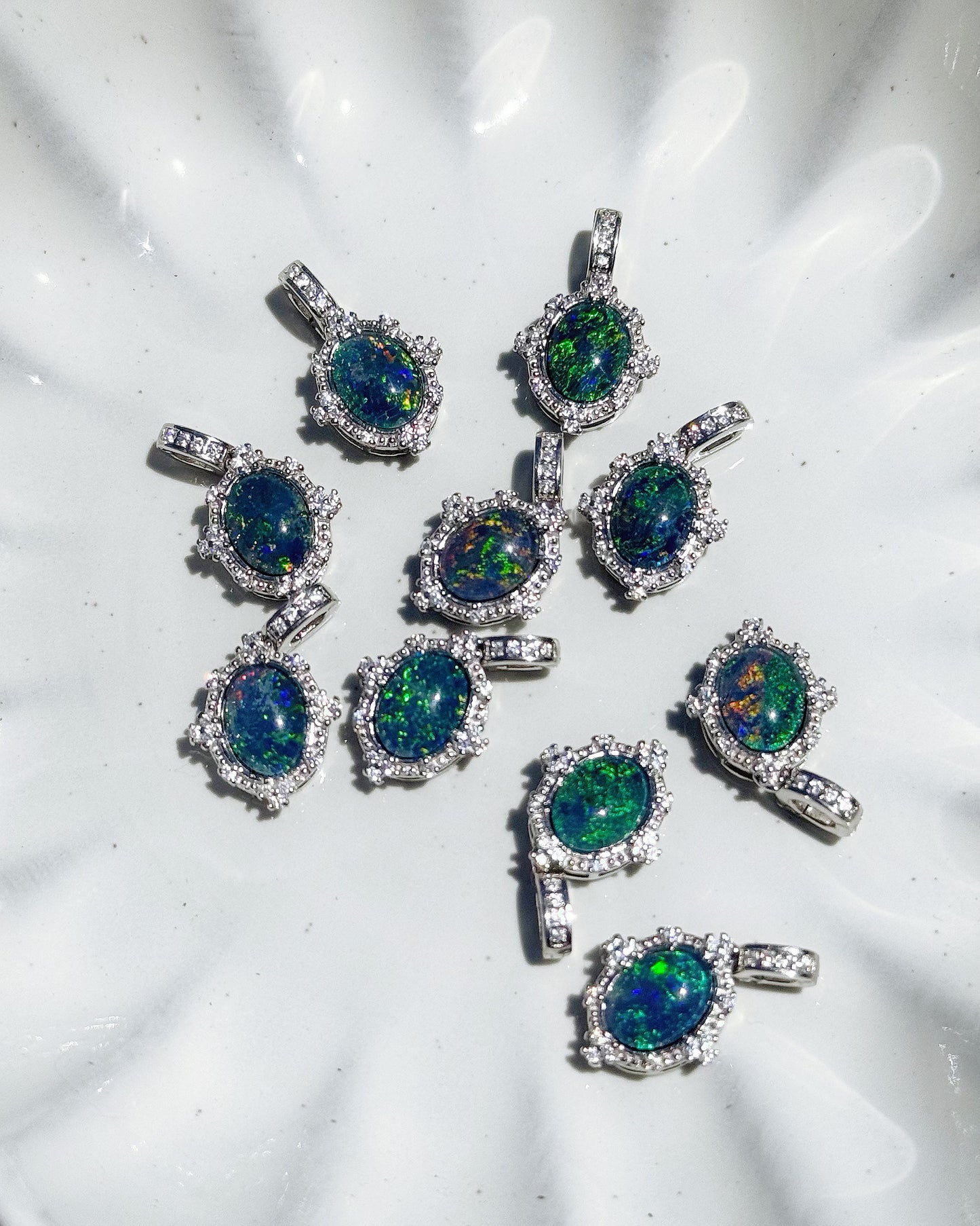 One-of-a-Kind Australian Opal Necklace