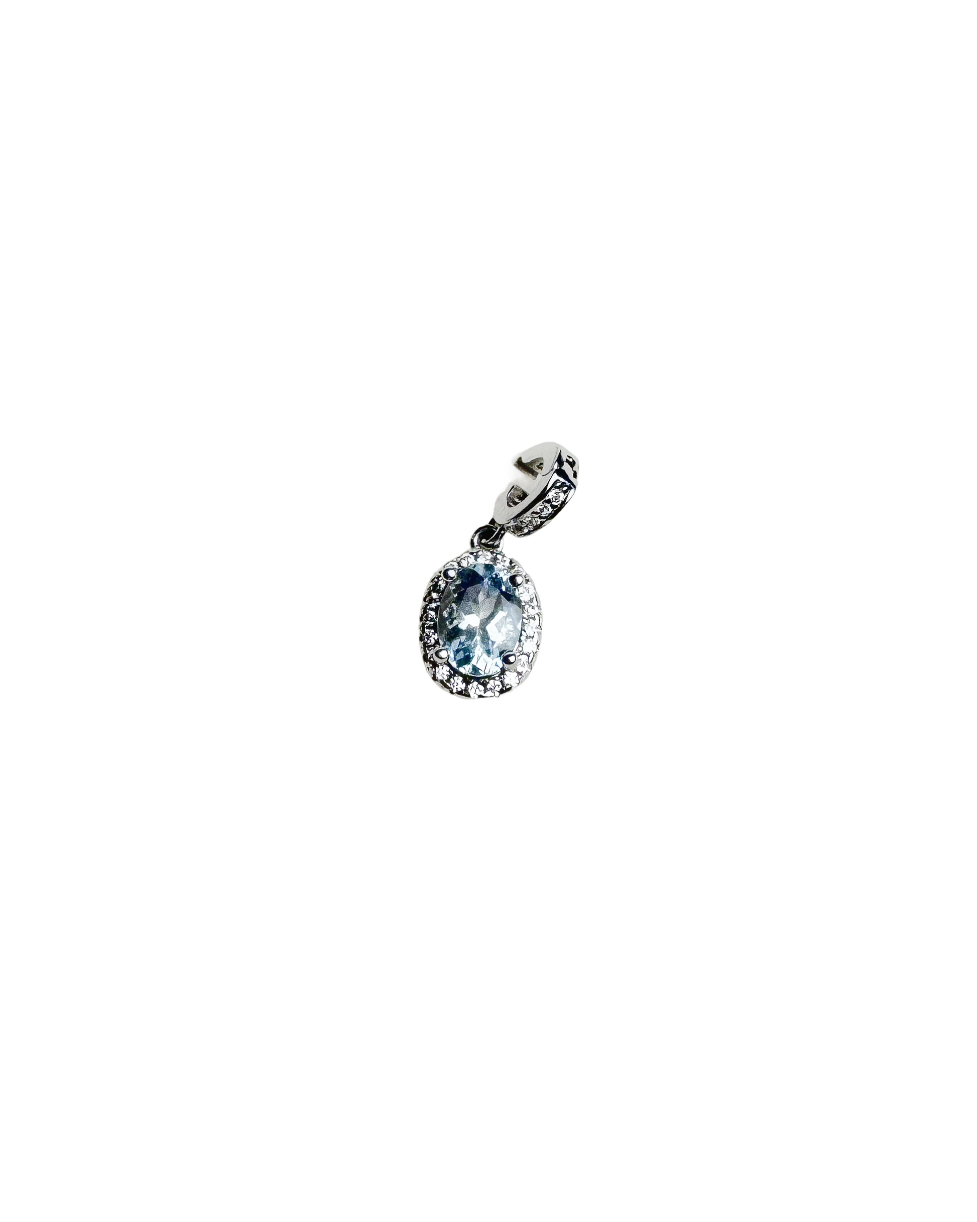 aquamarine pendant details
