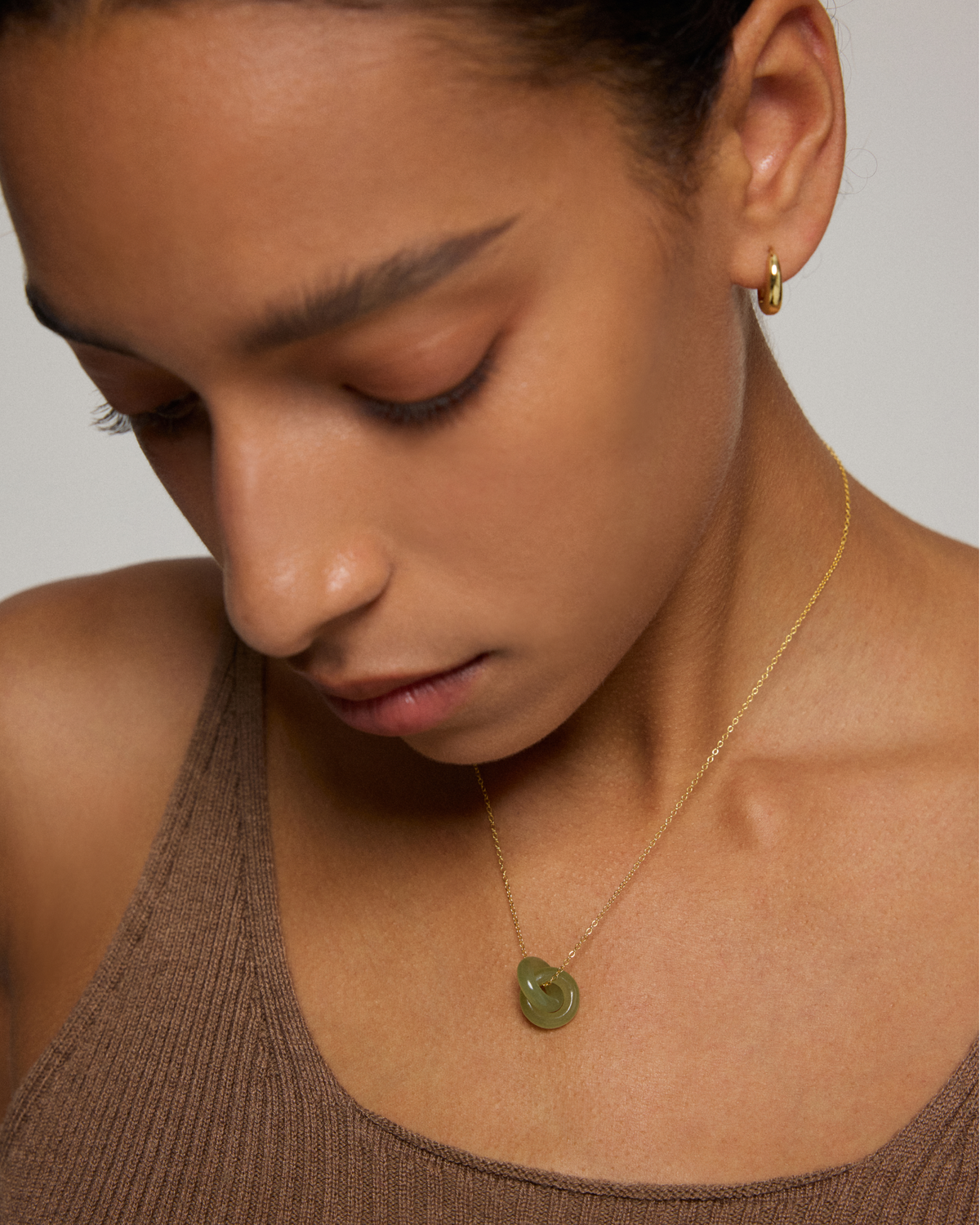 Double Shot Jade Duo Necklace