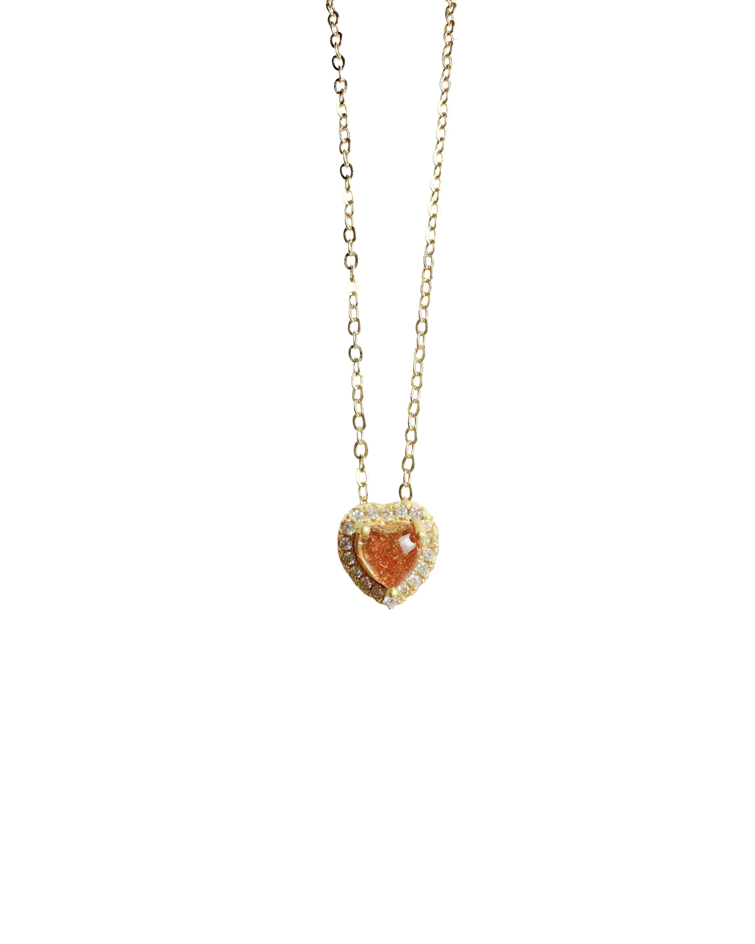 Honey Glow Sunstone Necklace