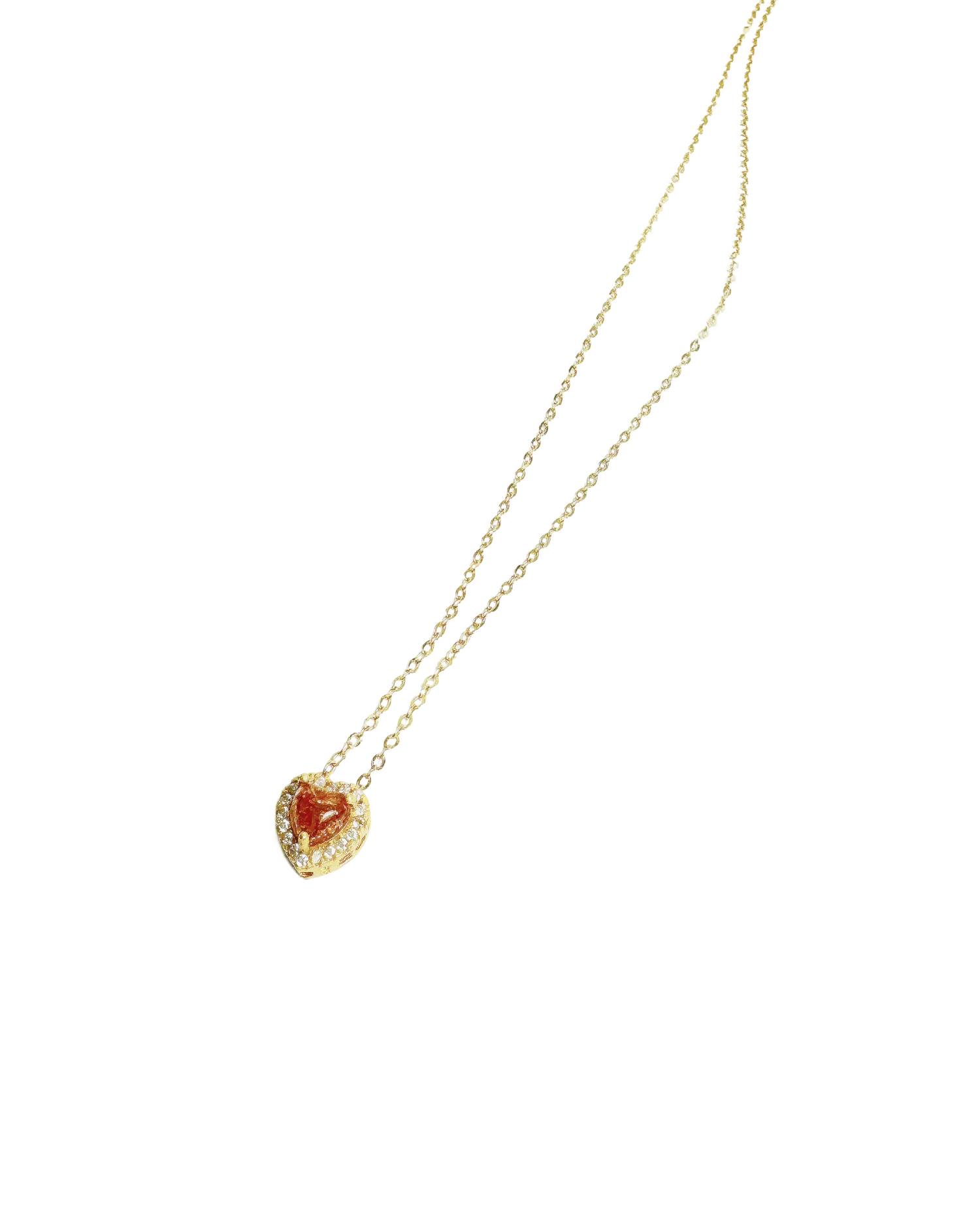 Honey Glow Sunstone Necklace