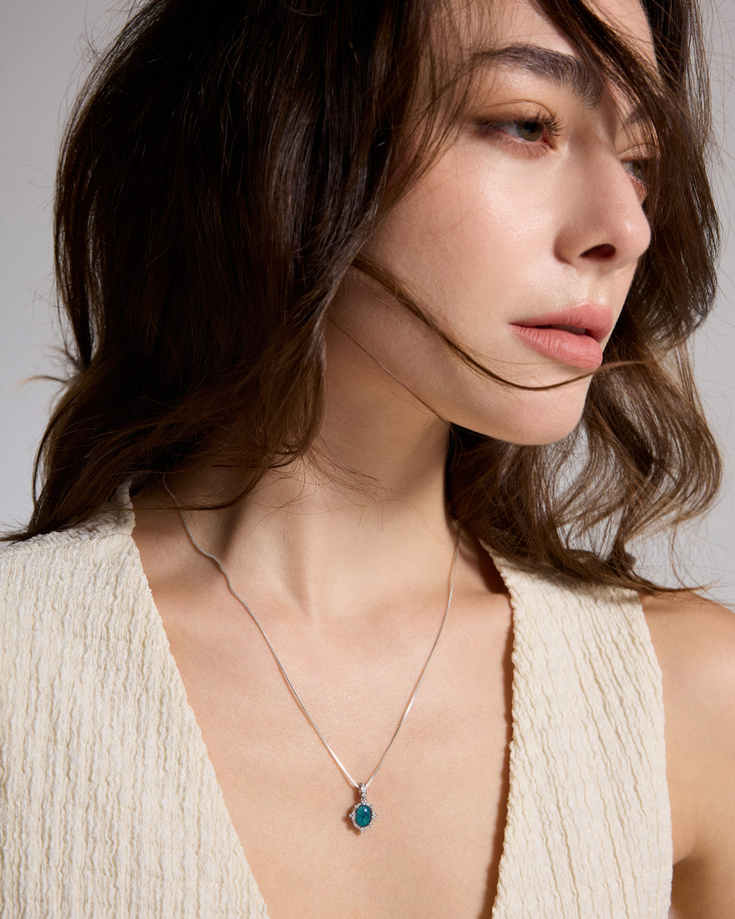 One-of-a-Kind Australian Opal Necklace