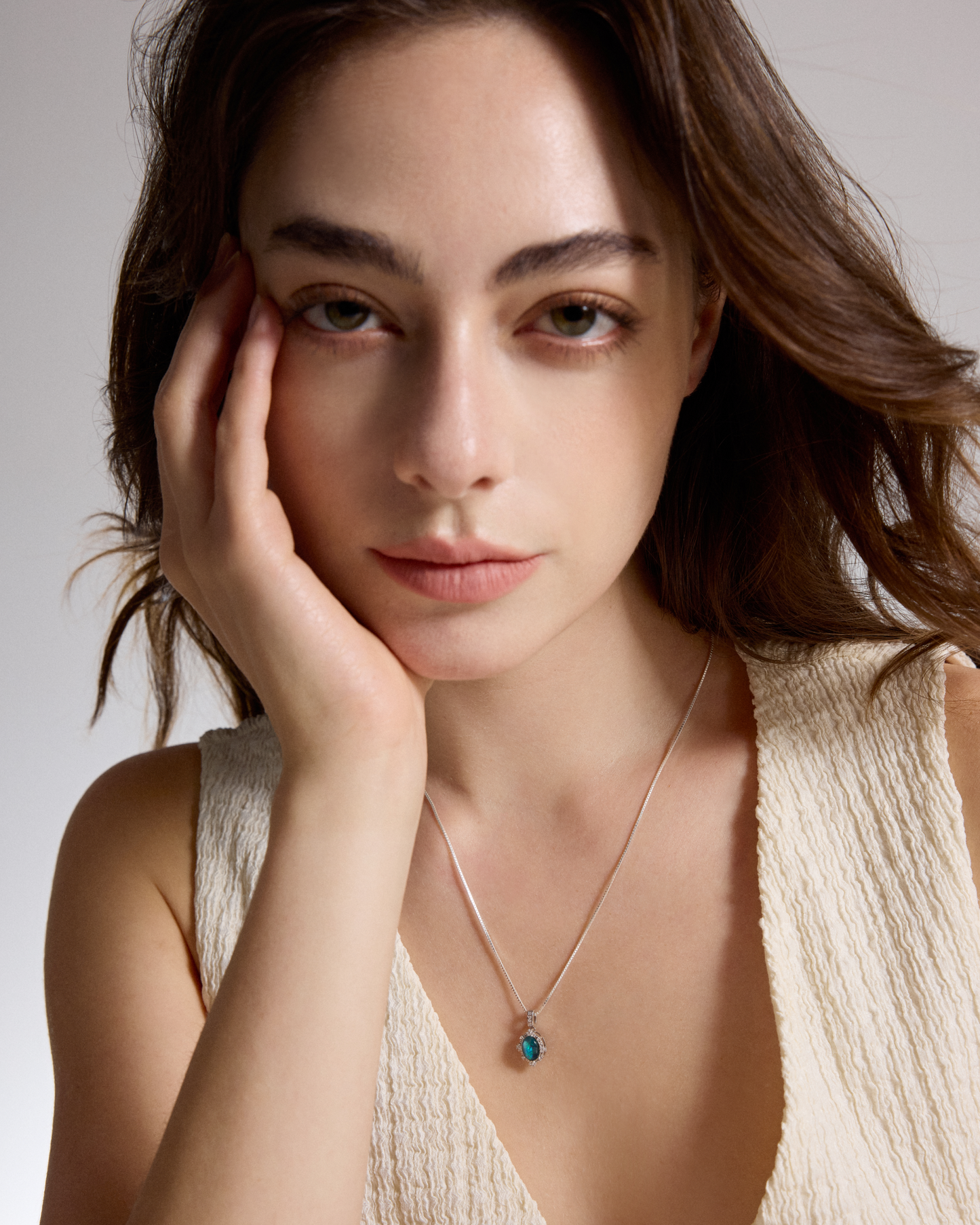 One-of-a-Kind Australian Opal Necklace