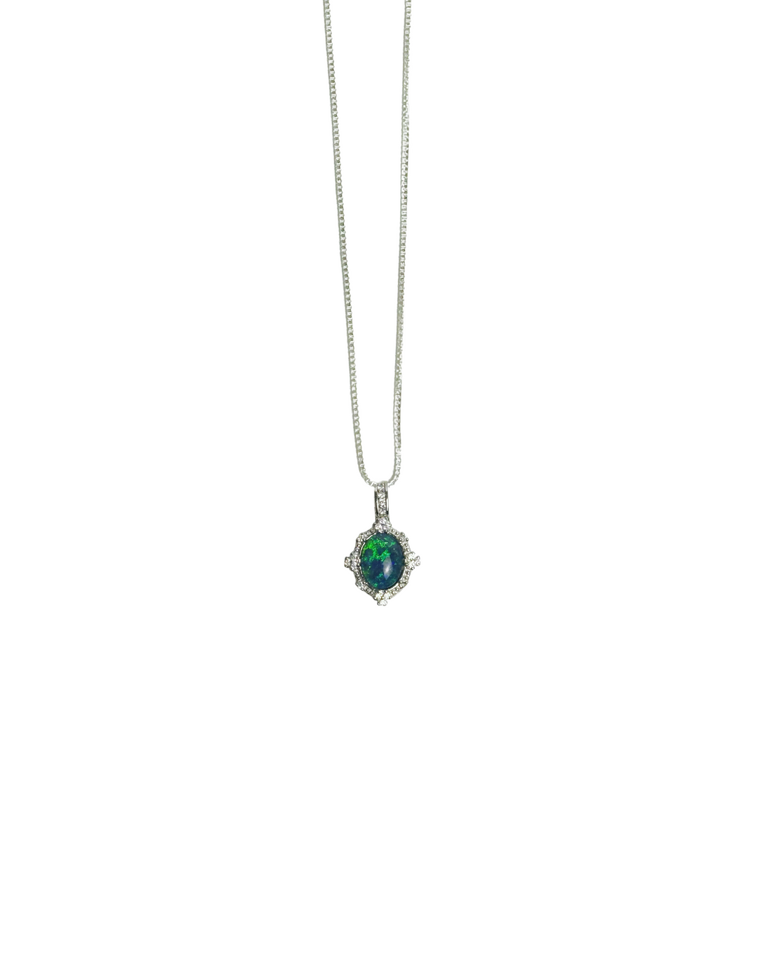One-of-a-Kind Australian Opal Necklace
