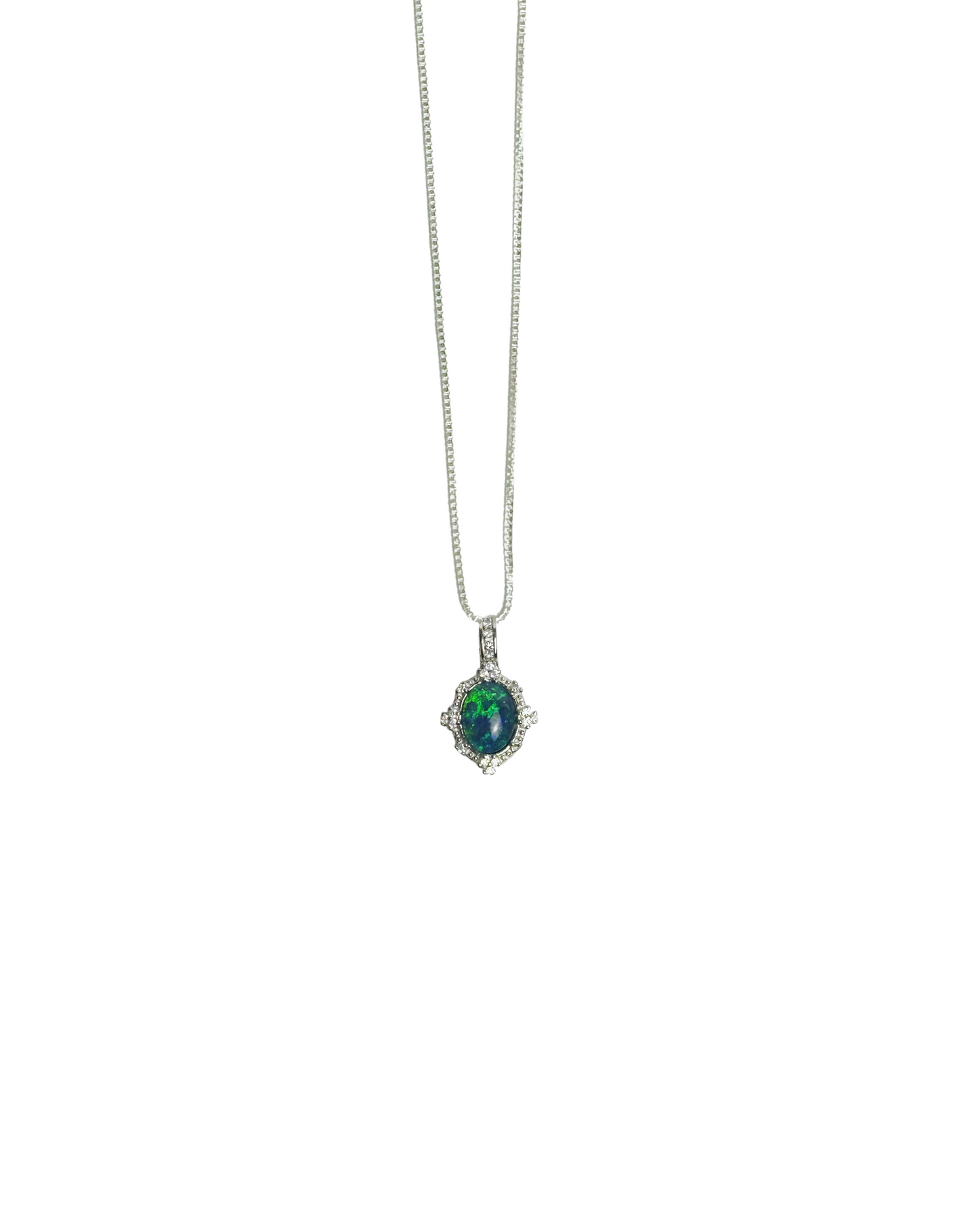 One-of-a-Kind Australian Opal Necklace