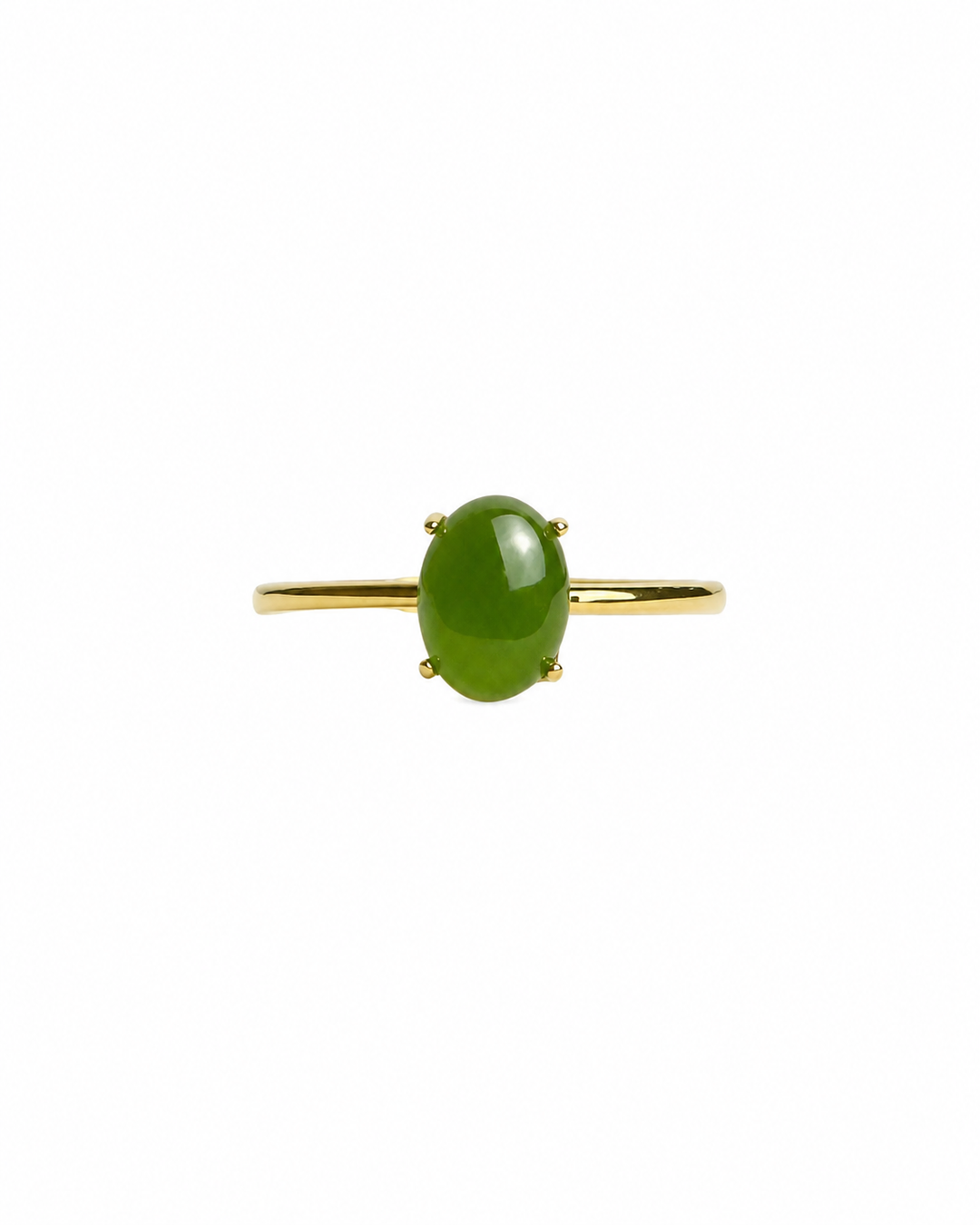 Oval Jade Ring