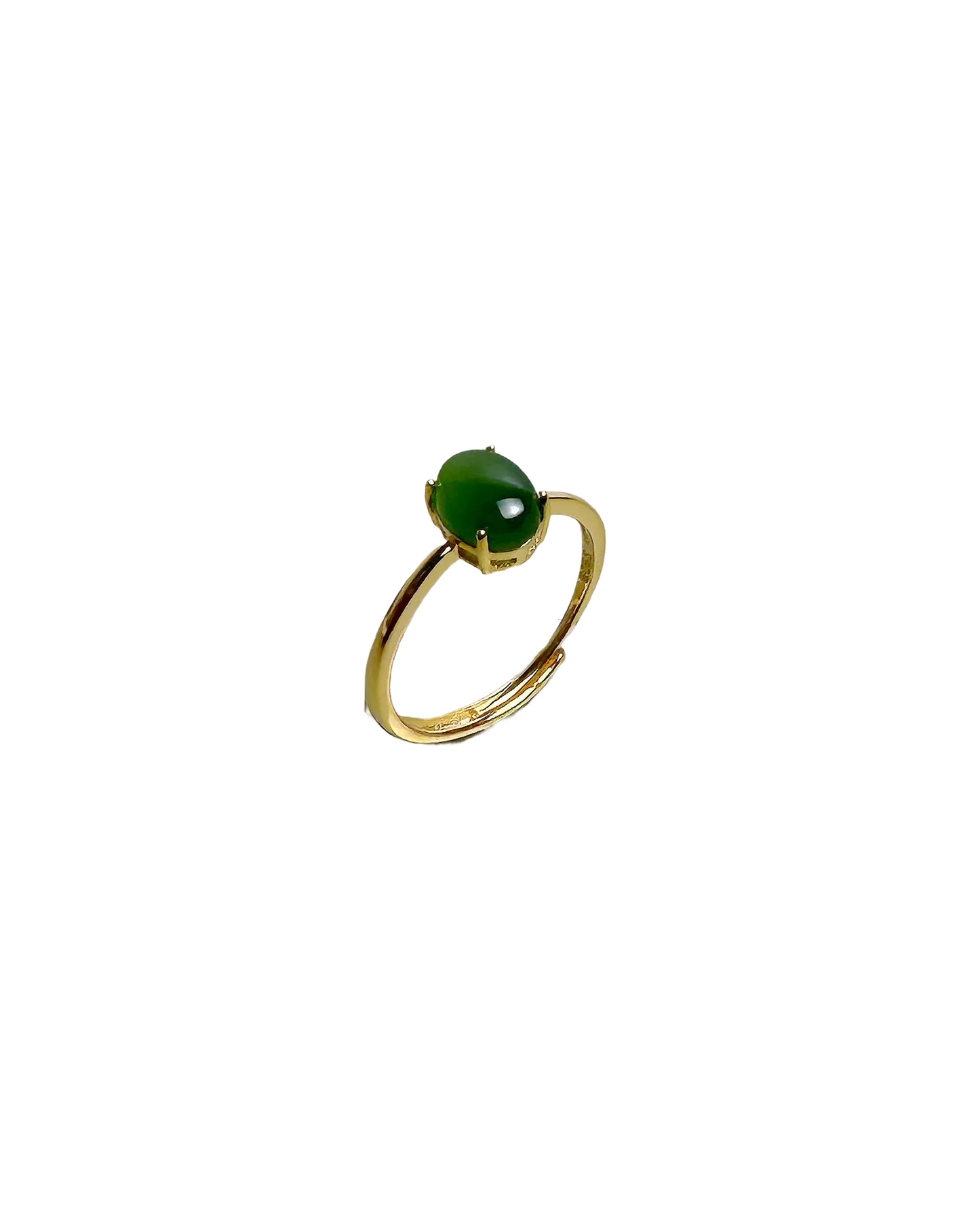 Oval Jade Ring