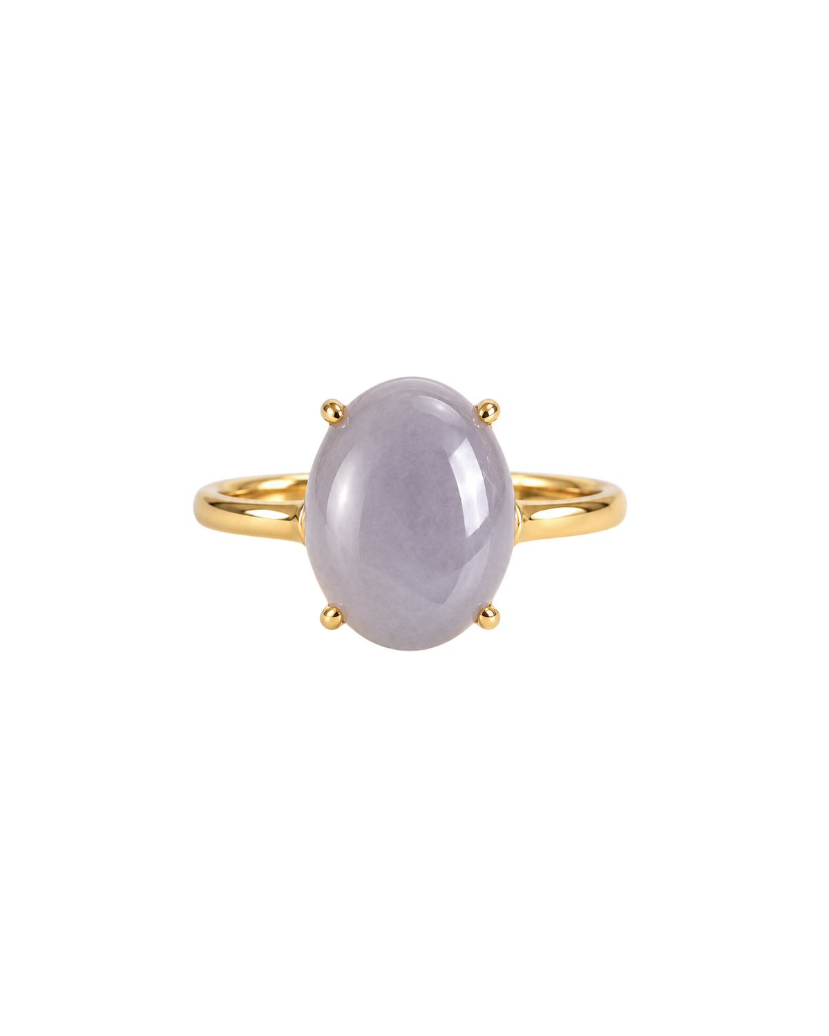 Violet Haze Jade Ring