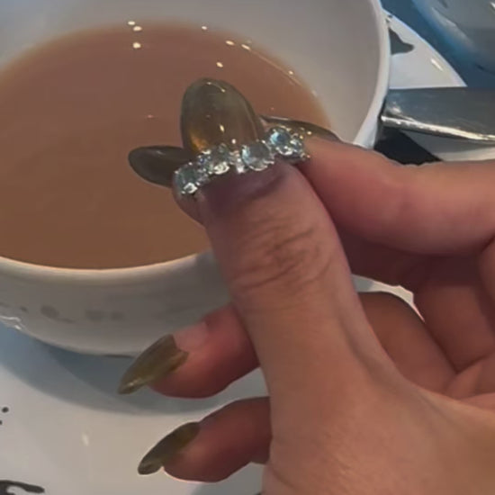 aquamarine silver band video